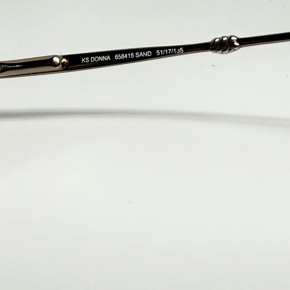 Kirkland Signature KS Donna Sand Oval Metal Eyeglass Frames 51/17/135 658415